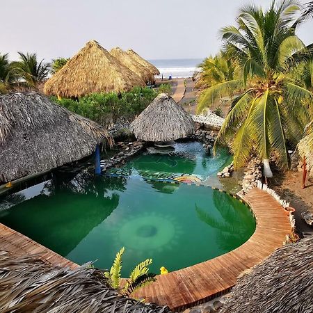 Eco-Hotel Playa Quilombo Las Lisas Buitenkant foto