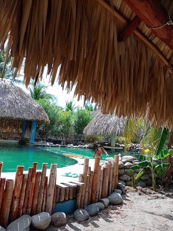 Eco-Hotel Playa Quilombo Las Lisas Buitenkant foto