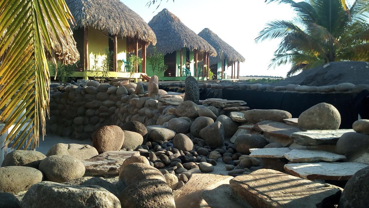 Eco-Hotel Playa Quilombo Las Lisas Buitenkant foto