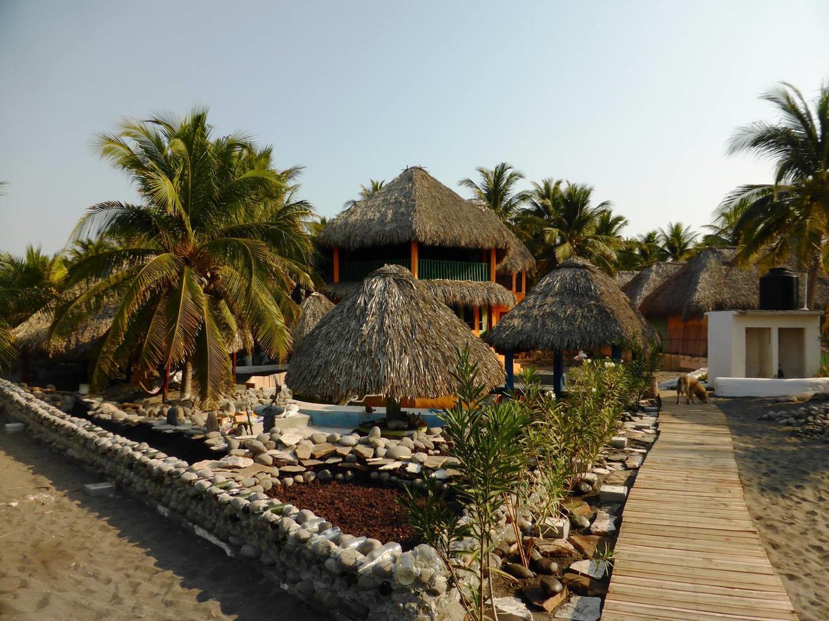 Eco-Hotel Playa Quilombo Las Lisas Buitenkant foto