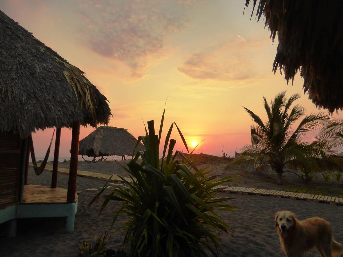 Eco-Hotel Playa Quilombo Las Lisas Buitenkant foto