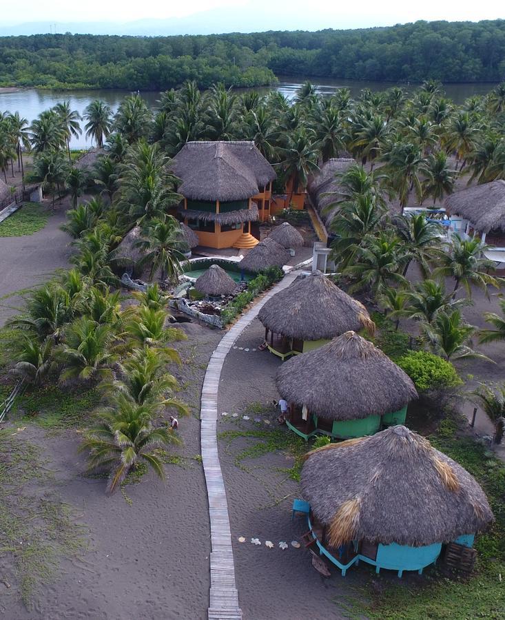 Eco-Hotel Playa Quilombo Las Lisas Buitenkant foto