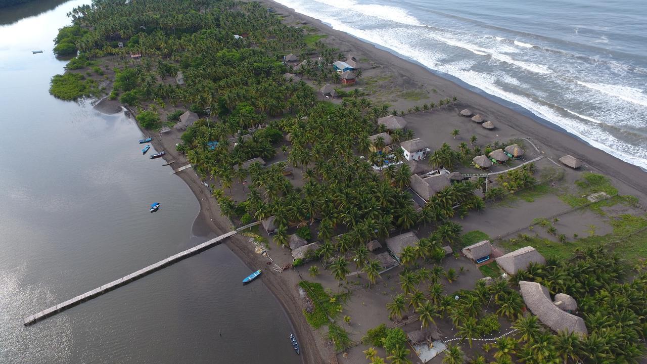 Eco-Hotel Playa Quilombo Las Lisas Buitenkant foto