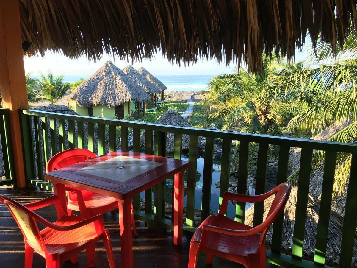 Eco-Hotel Playa Quilombo Las Lisas Buitenkant foto